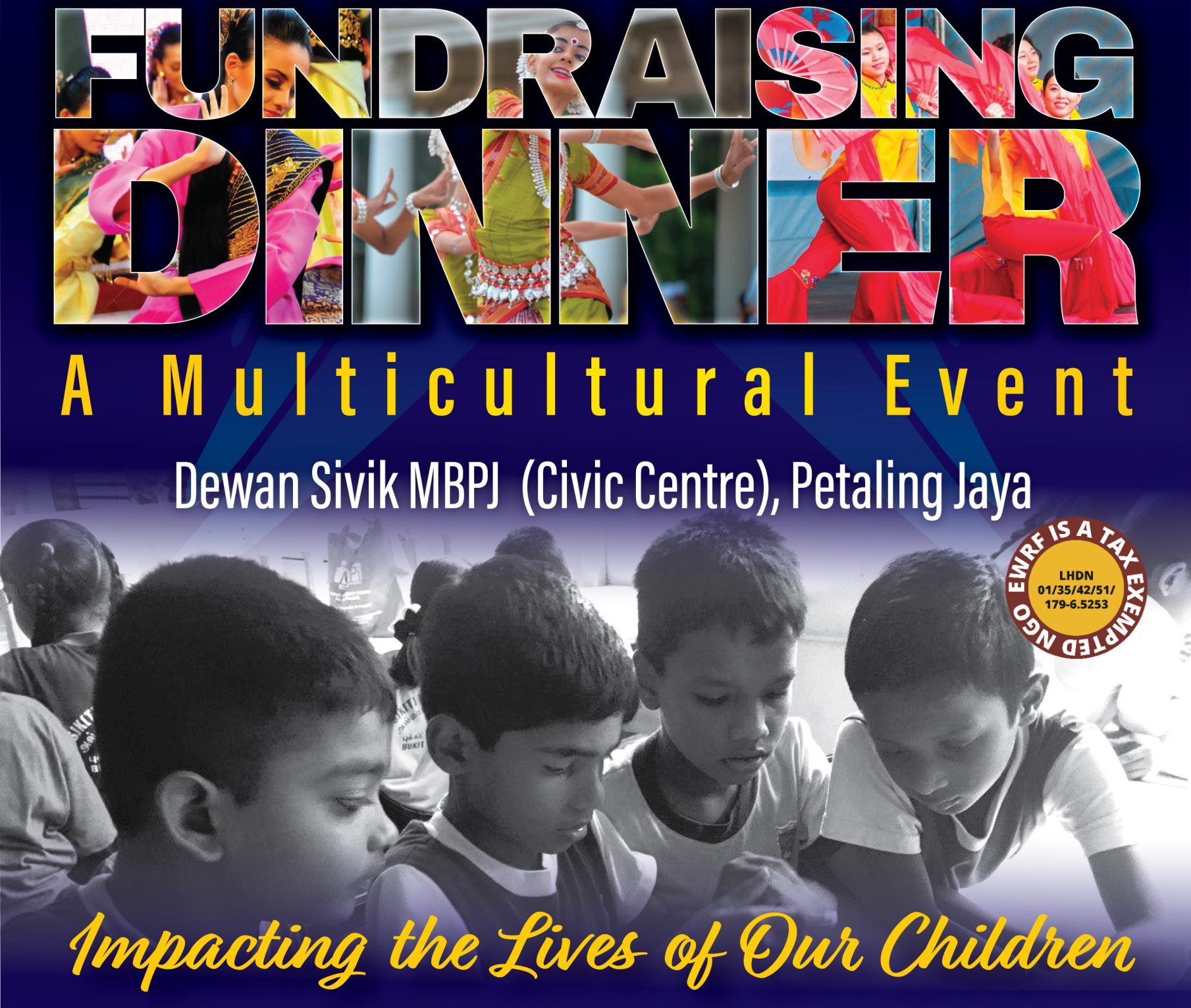 EWRF's Fundraising Dinner at Dewan Sivik MBPJ